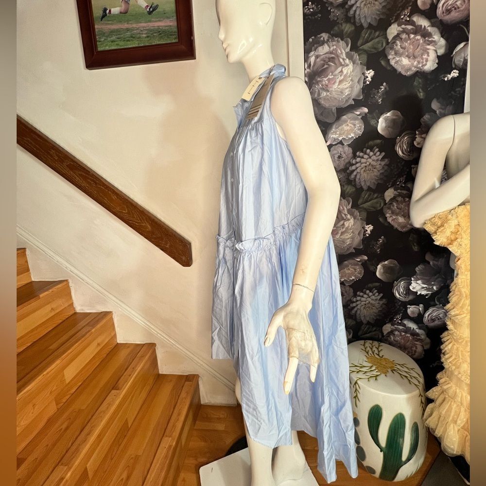 Anthropologie Devotion Twins Drop-Waist Midi Shirtdress/ size S - Picture 8 of 10